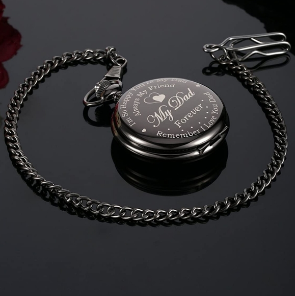 Always my friend my Dad forever pocket watch - Picture 3 of 5